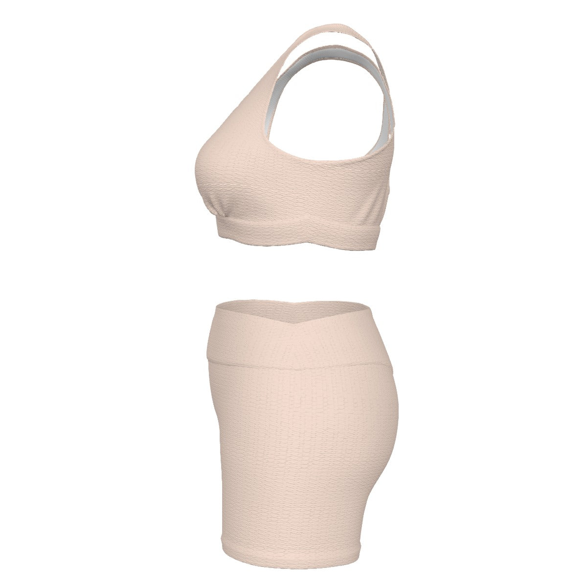 Sports Bra Set Blush Chess Love
