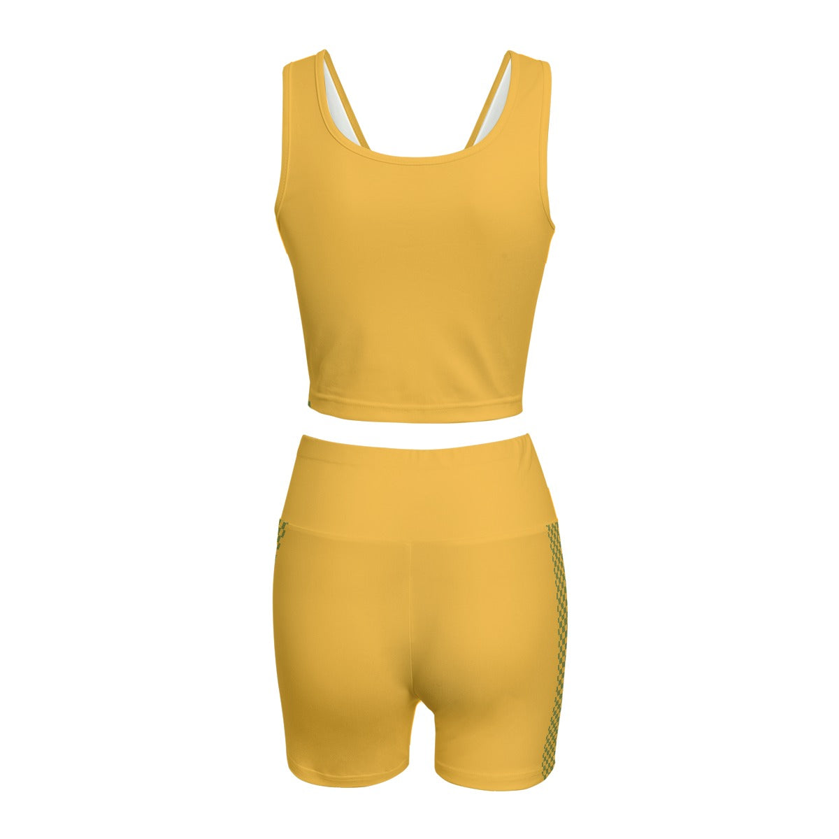 Yoga Set Mustard Chess Love