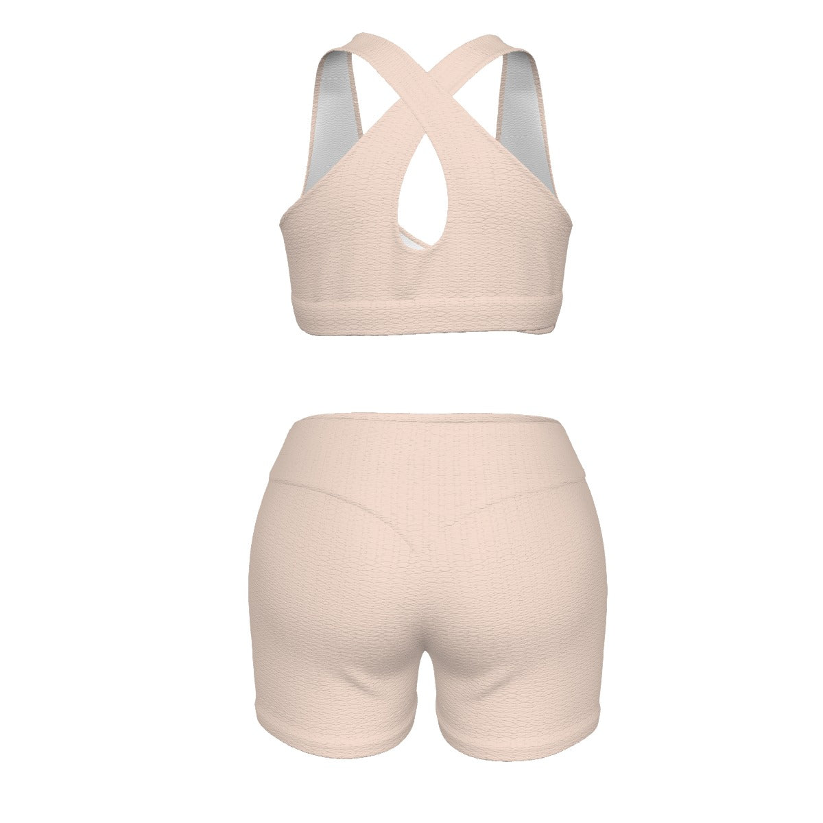 Sports Bra Set Blush Chess Love