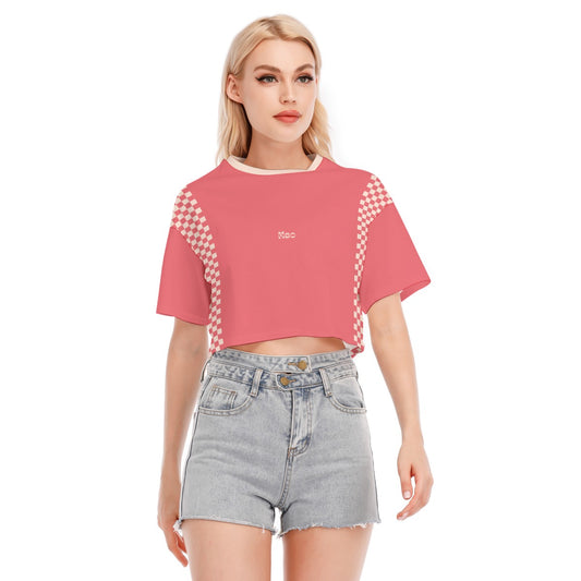 Chess Love Crop Tee