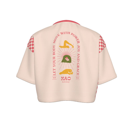 Chess Love Crop tee