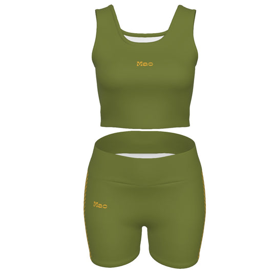 Yoga Set Green Chess Love