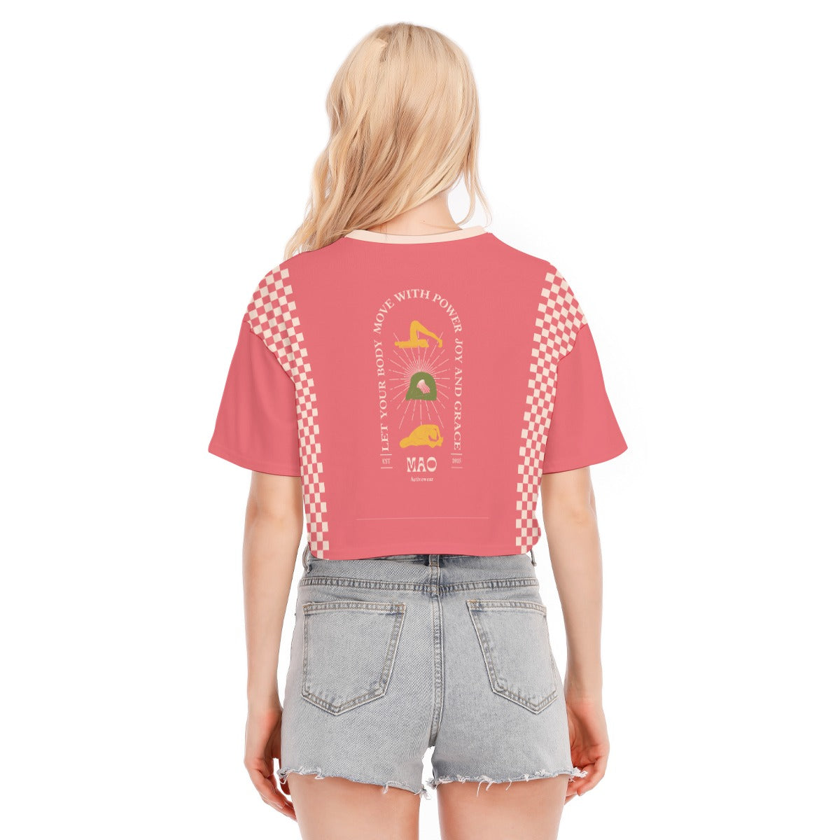 Chess Love Crop Tee
