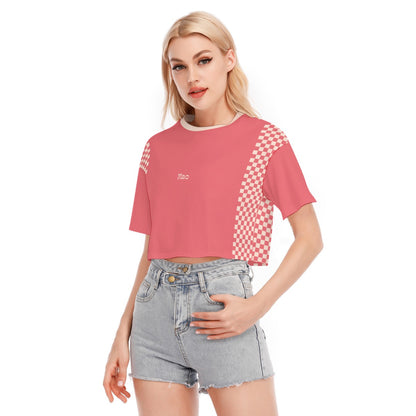 Chess Love Crop Tee
